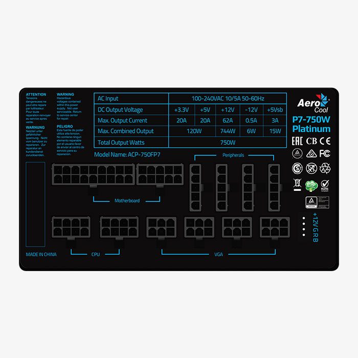 P7-750W Platinum - Image 3
